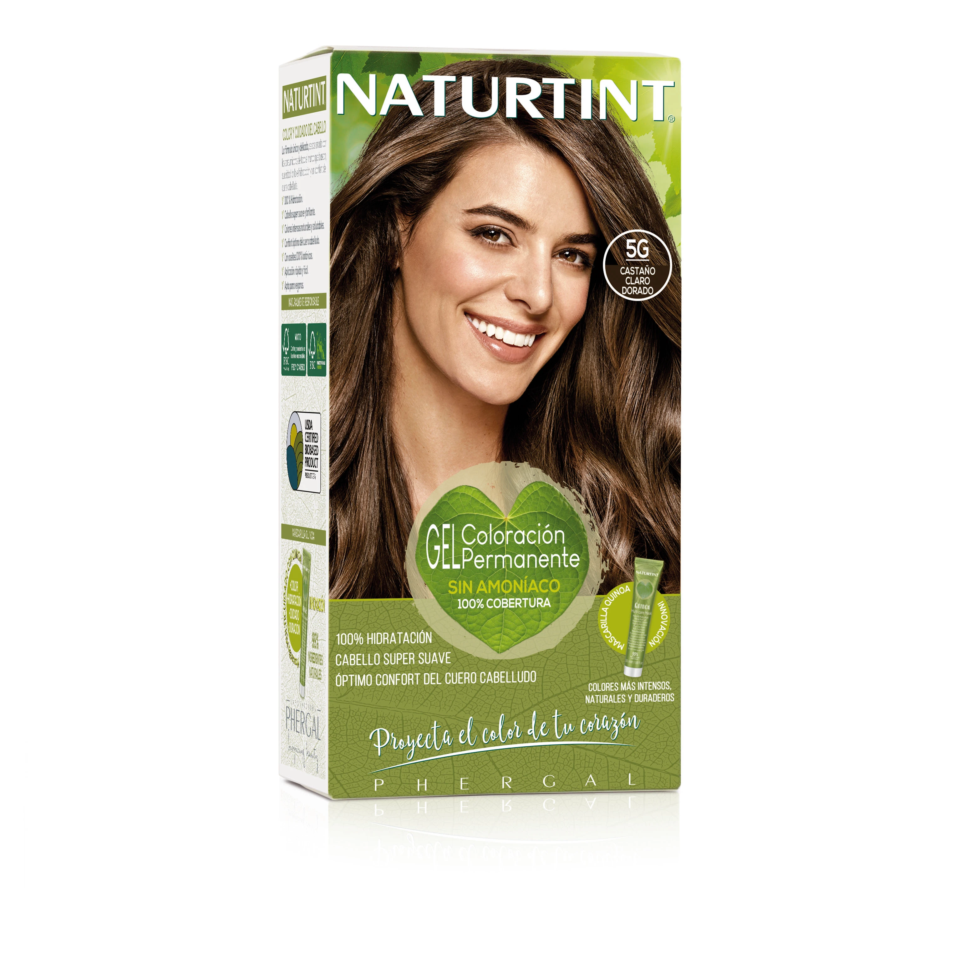 Naturtint Biobased Hair Color 4G Golden Chestnut