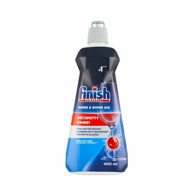 Finish Dishwasher Rinse Aid Powerball Regular 400ml