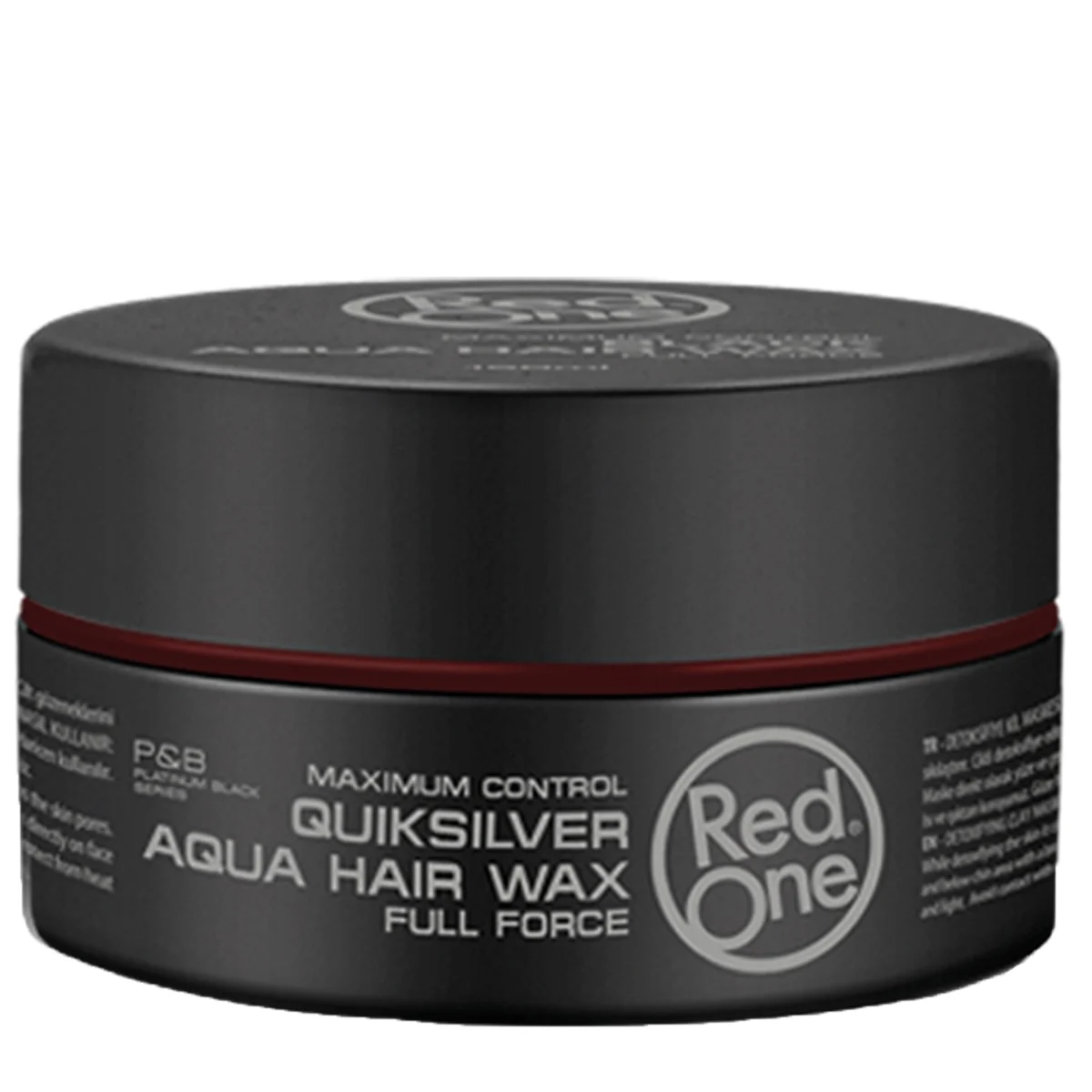 RedOne aqua hair wax 150 ml. Full force Quicksilver (4 minibox of 12 u.)