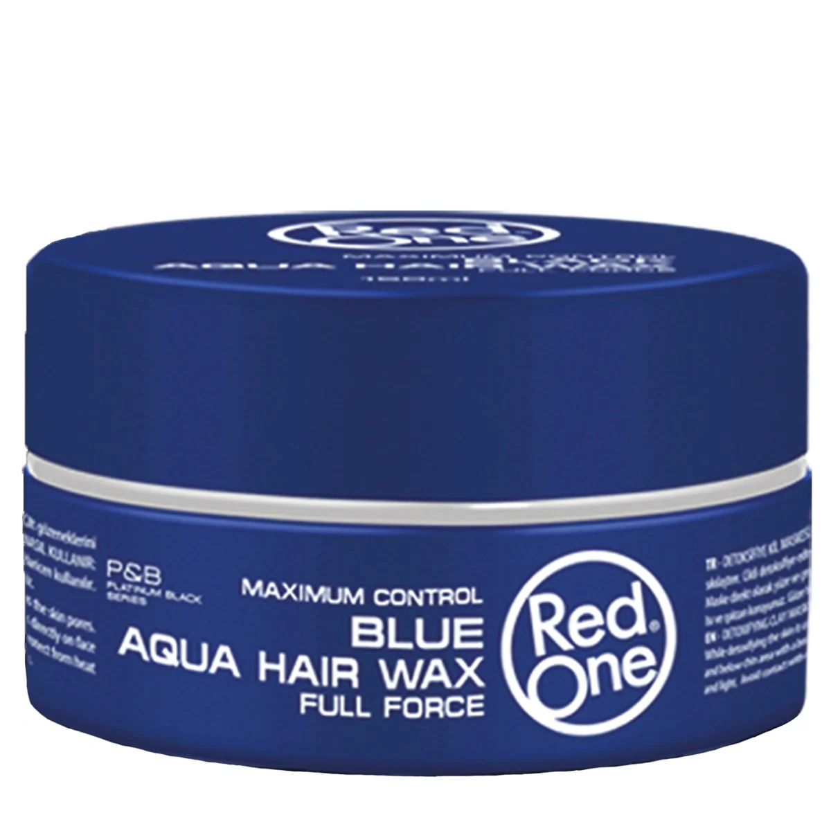 RedOne aqua hair wax 150 ml. Full force blue (4 minibox of 12 u.)