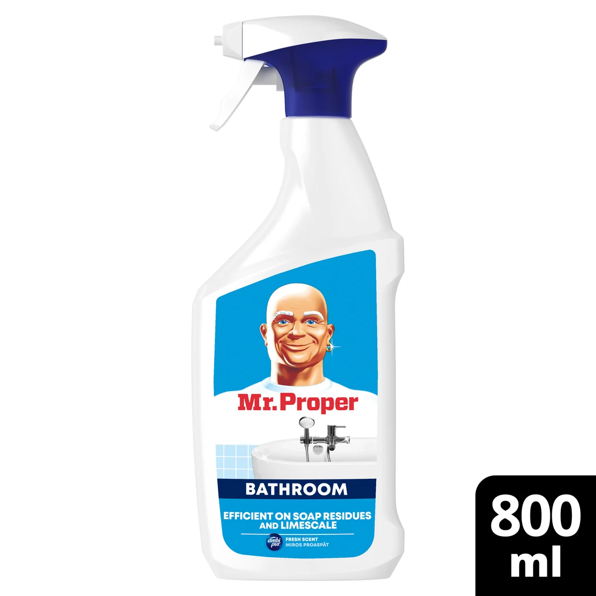 Mr. Proper Bathroom Cleaning Spray Fresh Aroma 800ml