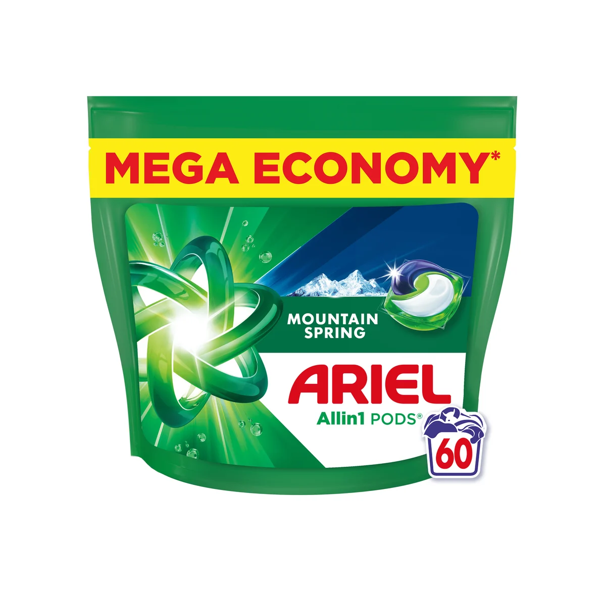 ARIEL A60 MOUNTAIN SPRING ALLIN1 CAPSULES FOIL 5145