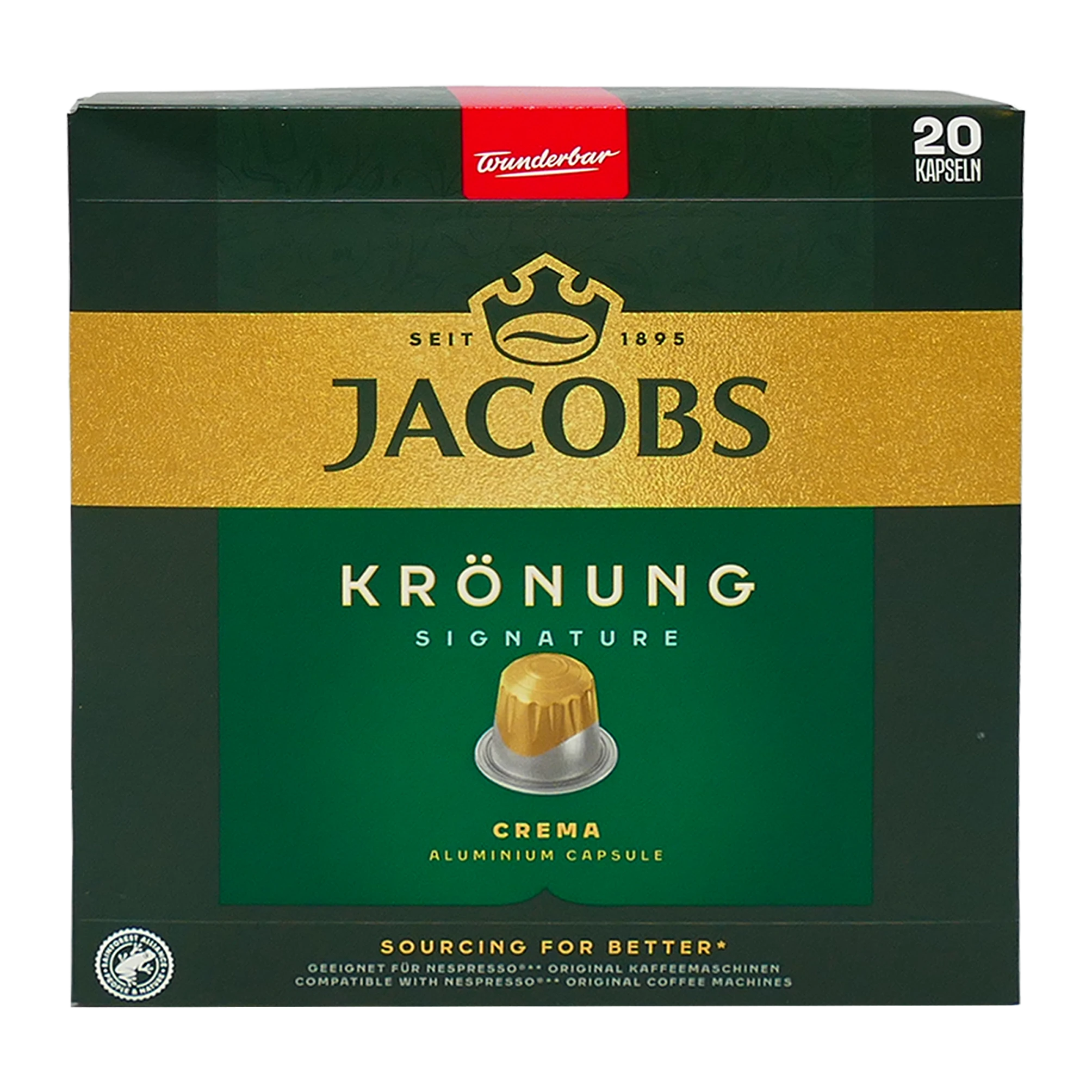 Jacobs Krönung Crema Intensity 6 Capsules 20pc