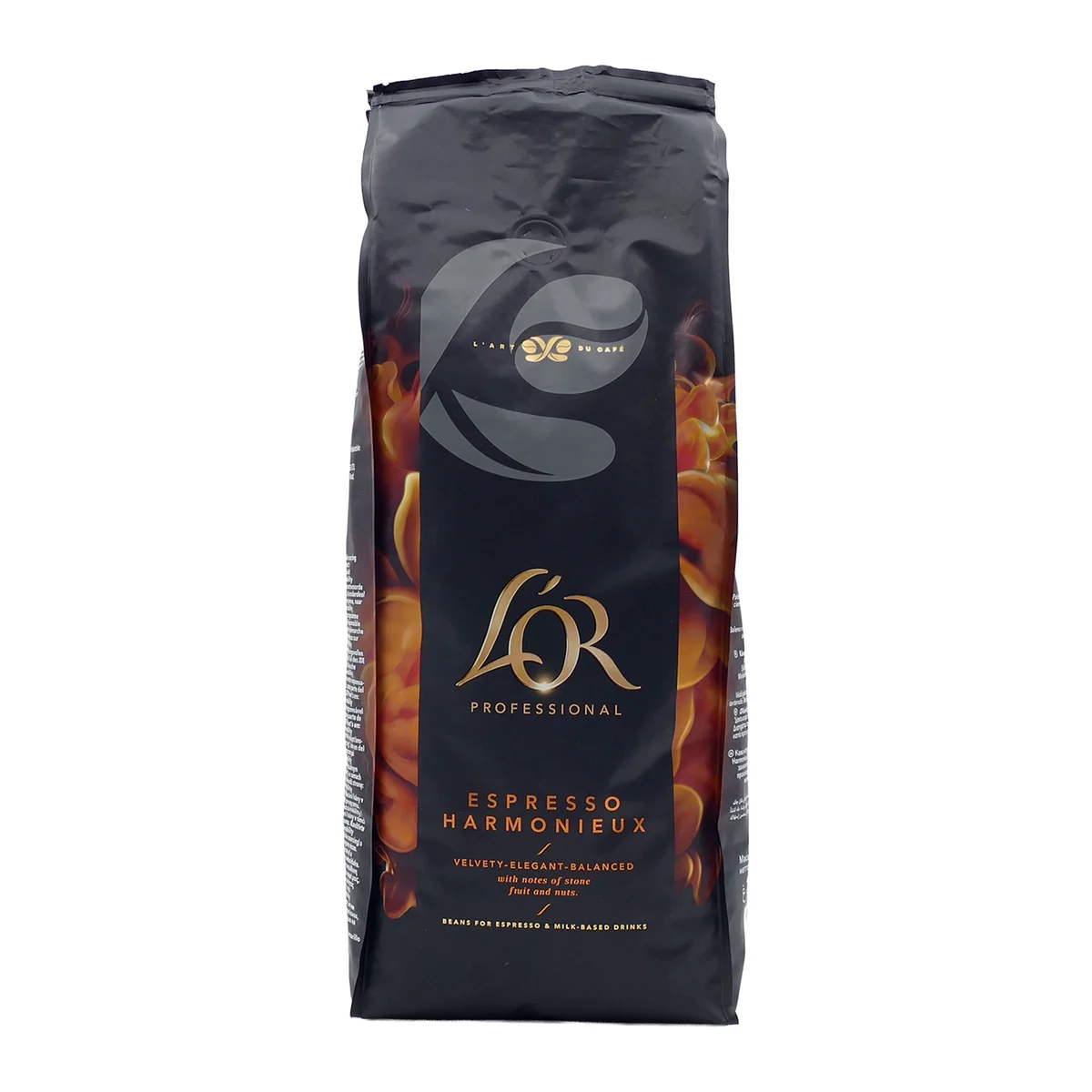 L'OR 1kg Professional Espresso Harmonieux 100% Arabica Beans /6