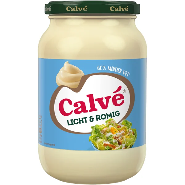 Calvé Mayo Light & Creamy Jar 450ml