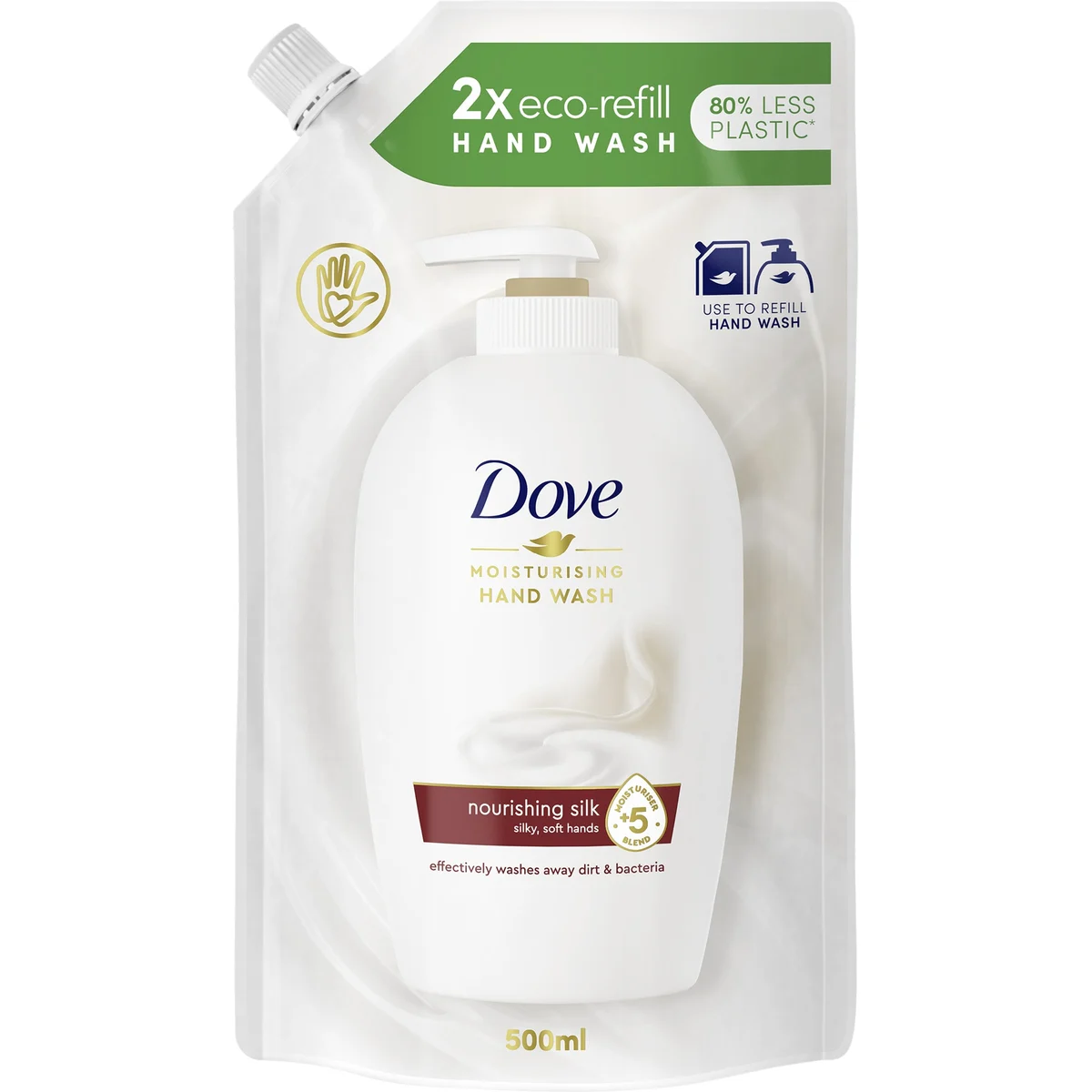 Dove Liquid Soap Refill Fine Silk 500ml