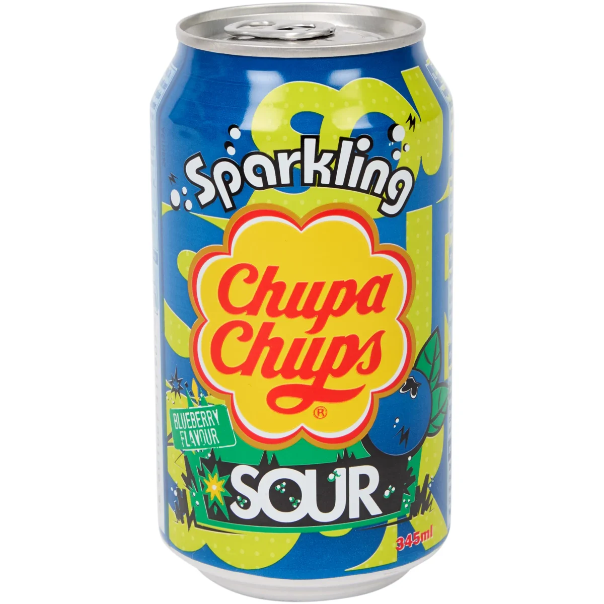 Chupa Chups 345ml Blueberry Can