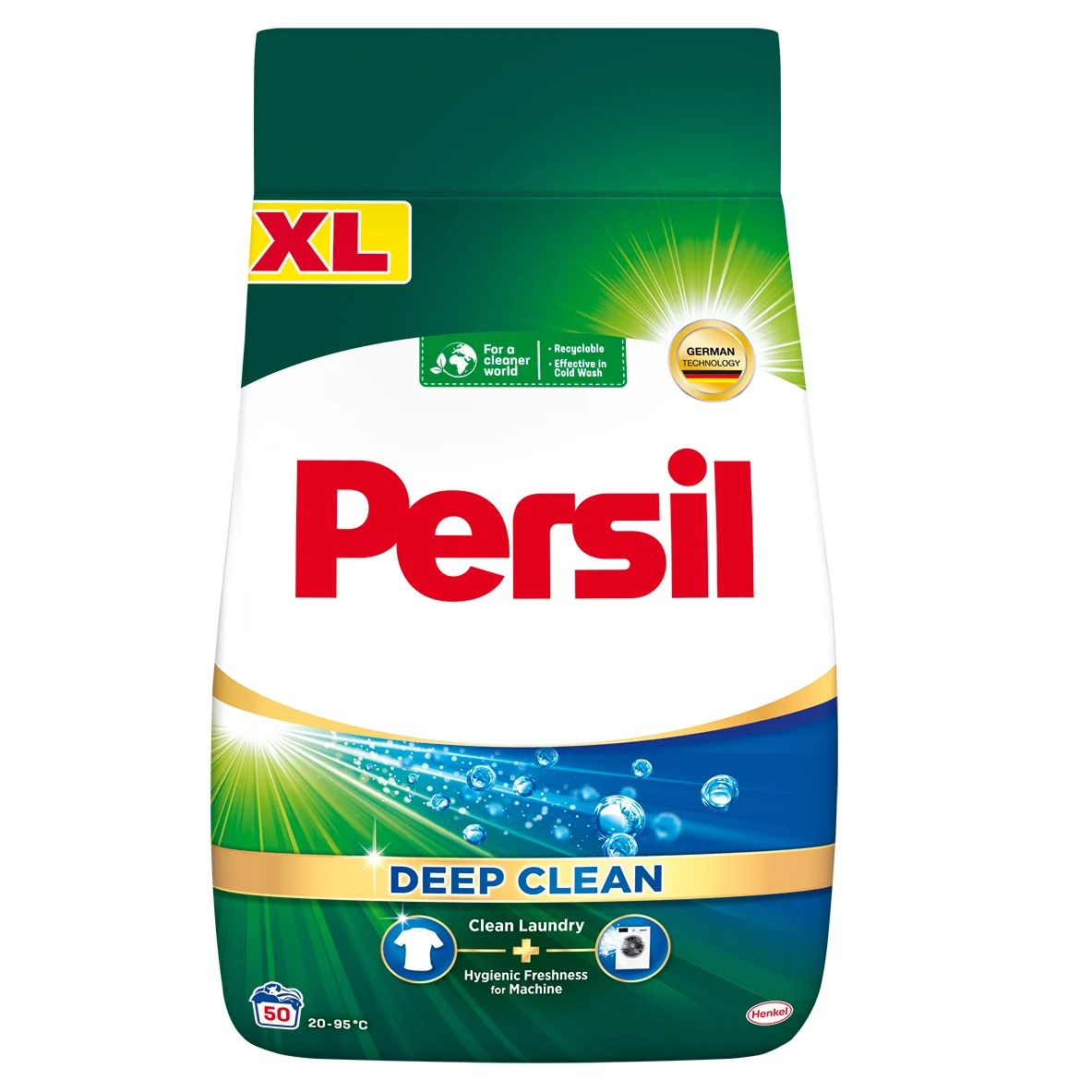 PERSIL WASHING POWDER 2.75 KG WHITE 50 WASHES 5048