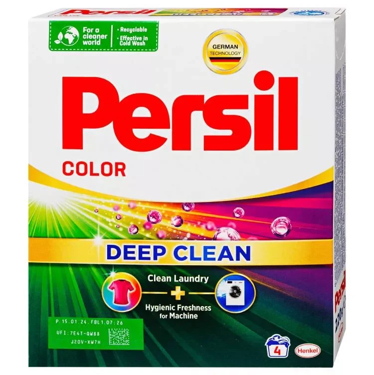 Persil Washing Powder Colour 220g 4 Washes